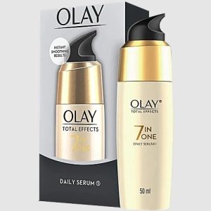 Olay Total Effects 7-In-One Daily Serum - Fights Premature Ageing, For Firmer Skin, 50 ml